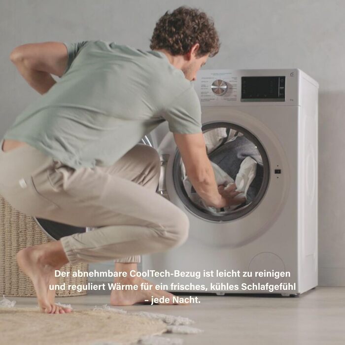 Матрац Emma Original Pro 90x200 см гібридний матрац 27 см із 7-зонною пружинною серцевиною з кишеньковим механізмом, технологією охолодження ThermoSync та чохлом Purotex, що знижує вміст алергенів дихаючий комфортний матрац Original Hybrid Pro гіпоалерген