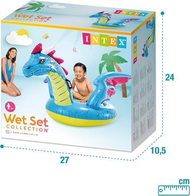 Intex Dragon Ride-ON Single, Intex Dragon Ride-ON Single