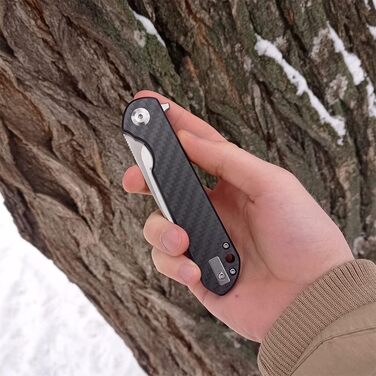 Складаний ніж зі сталі D2 лезо G10 антиковзаюча ручка з кліпсою Гострий одноручний ніж з піхвами і шарикопідшипником Кемпінг Полюв