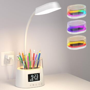Дитяча настільна лампа EMOBACO, світлодіодна настільна лампа з RGB-підсвічуванням.