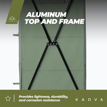 Кемпінгова шафа CAMPShelf 24, розміри 66,5 x 90 x 139 см. Кемпінгова шафа виготовлена з міцного матеріалу. Легка та стійка конструкція. Легко збирається та транспортується. Колір зелений.