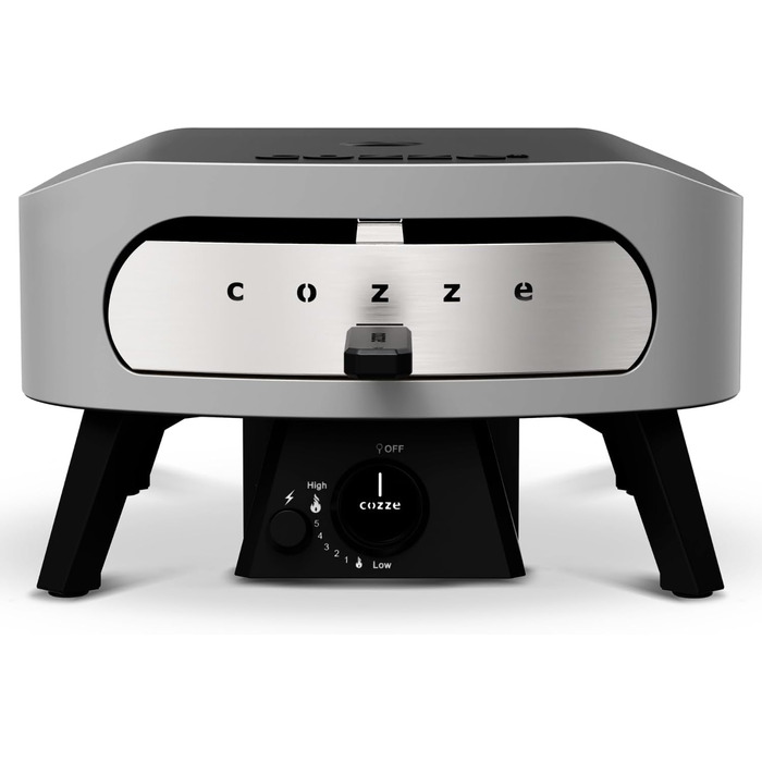Газовий піца-піч Cozze 13 дюймів вулична піч для піци з регулятором (50 мбар), настільна модель