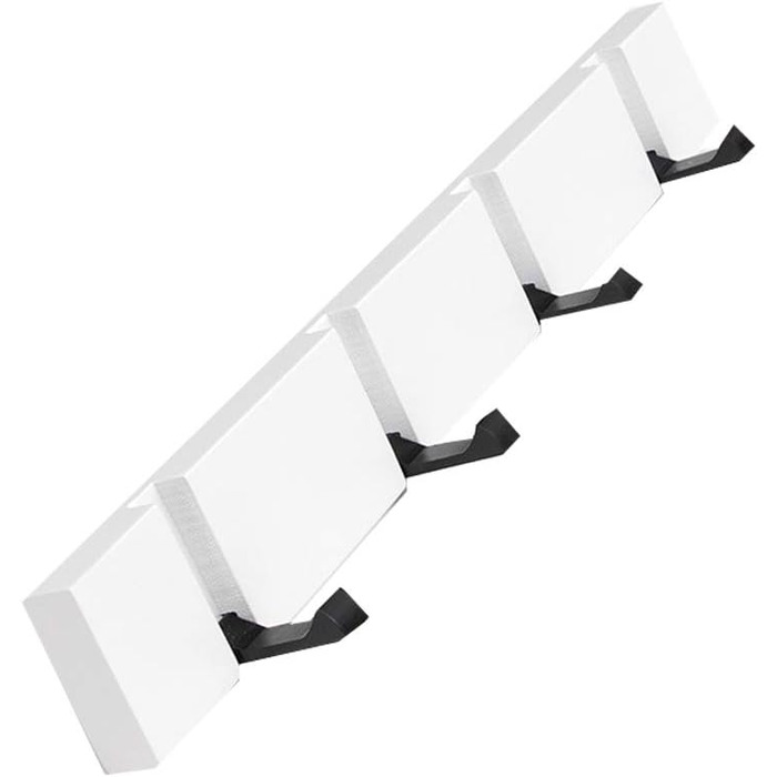 Гачок вішалка дерев'яні гачки для верхнього одягу складна вішалка настінна гачки для верхнього одягу з 5 складними гачками для кур