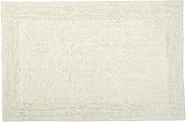 Килимок для ванної Kleine Wolke Cotone, 50 x 50 см без вирізу, натуральний колір, 50 x 50 см (прямокутний)
