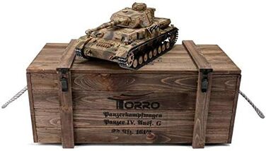 Танк Panzer PzKpfw IV Ausf. G Металева версія Літнє камуфляж BB, 1/16 RC
