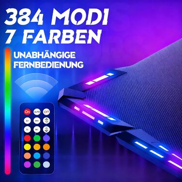 Ігровий стіл зі світлодіодним підсвічуванням та вуглецевим волокном, ергономічний комп&39ютерний стіл з RGB-підсвічуванням, ігровий стіл з Y-подібними ніжками, ПК-стіл з тримачем для навушників - чорний, 120x60x75 см