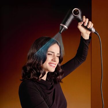 Фен-стайлер Cecotec DryGlam Waves 6in1 Sensor, 1400 Вт, чорний