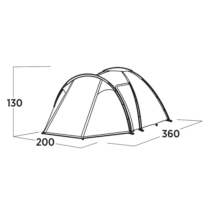 Намет тримісний Easy Camp Lomsdal 3 (120479)