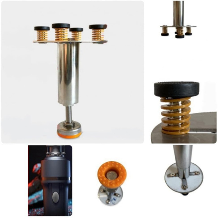 Регульований по висоті кронштейн для утилізації відходів Кронштейн для завантаження кухонних відходів зменшує вібрацію та шум 28-38 см