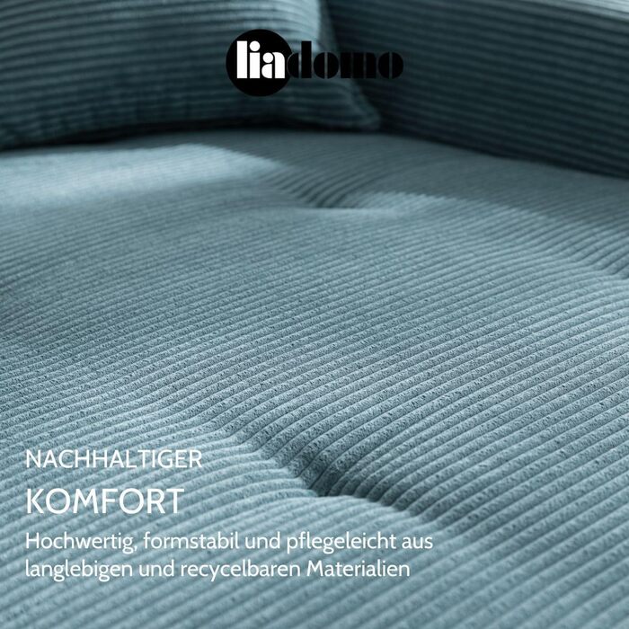 Диван Hilary Graphite, сучасний кутовий диван, вельветова оббивка сірого кольору, шезлонг для правого боку, зручний диван, легко чиститься та має стабільні розміри, металеві ніжки, L-подібний диван, зроблено в Європі, шезлонг для правого боку, графіт