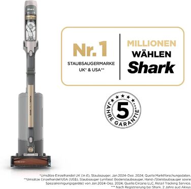 Акумуляторний пилосос Shark PowerDetect Speed Luxe Collection Clean & Empty, Luxe Beige