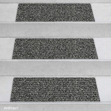 Безпечний килимок для підніжок - Килимок для підніжок перець- сіль без алюмінієвого краю