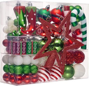 Набір із 100 ялинкових кульок Victor's Workshop