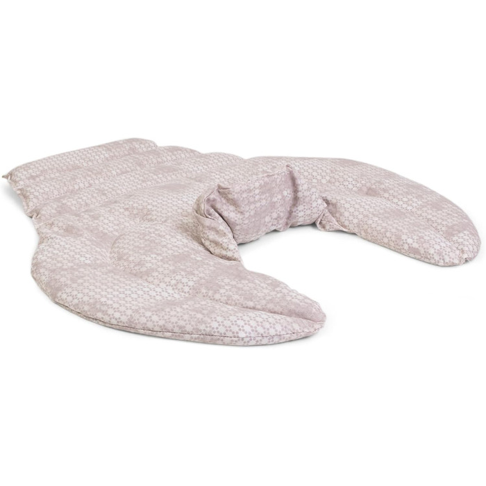 Подушка для шиї шийного відділу хребта - шия плечі спина - ріпакова подушка - подушка для шиї з підігрівом - зігріваюча подушка для шиї - колір сіро-бежевий, шеббі-шик