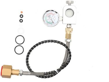 Адаптер для передачі YILIKISS SET шланг високого тиску для Soda Maker Duo Quick Connect QC, тип, Terra Адаптер для пересадки з великих бутлів на нові балони СО2 (перехідник для перенесення шланг високого тиску)