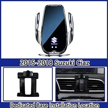 Автомобільний тримач мобільного телефону VALKEM для Suzuki Ciaz 2015-2018, нековзний автомобільний тримач мобільного телефону для