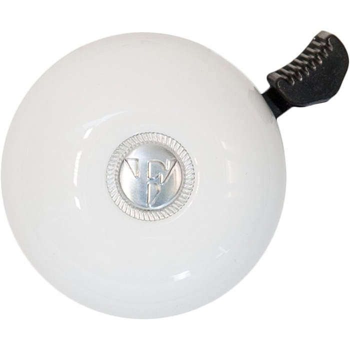 Велосипедний дзвінок Firmstrong Classic Beach Cruiser Bell, білий, класичний рінгер