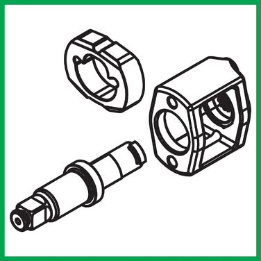 Пневматичний гайковерт HAZET 9012M-1 I Надзвичайно короткий - всього 80 мм, макс. макс. момент відпускання 1200 Нм, квадрат 12,5 м