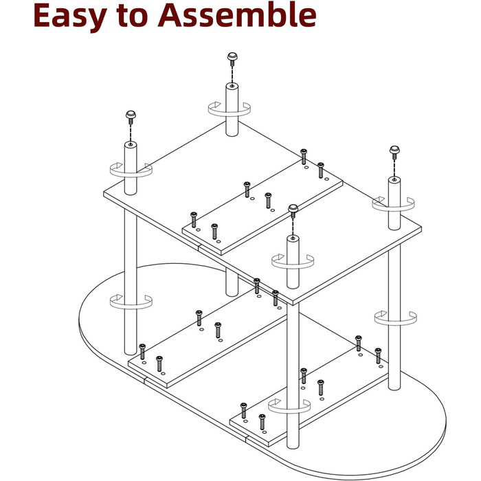 Невеликий дерев&39яний журнальний столик, столик для вітальні, журнальний столик з 2 полицями для вітальні/офісу, сучасний, темно-коричневий чорні ніжки, YD-011H Рустик Коричневий