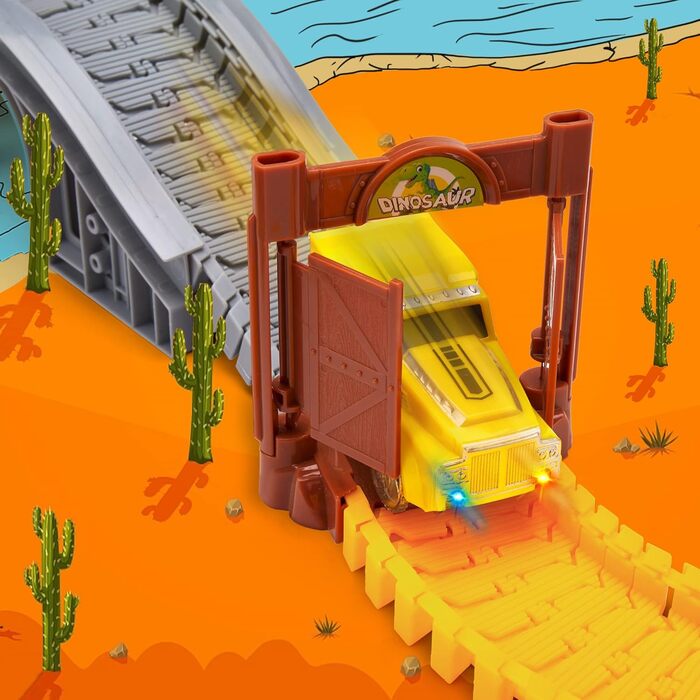 И гоночна траса іграшка від 3 4 5 6 років дитячий автомобіль гоночна траса шосе залізниця 2 електричні гоночні автомобілі гнучкі 3