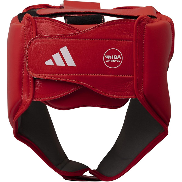 Боксерський шолом Adidas AIBA M червоного кольору