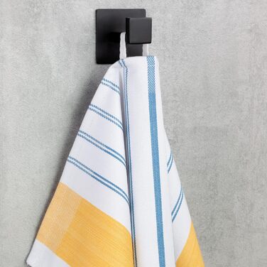 Набір з 5 чайних рушників, 50x70 см, бавовна, синій білий помаранчевий помаранчевий / бірюзовий 50 x 70 см