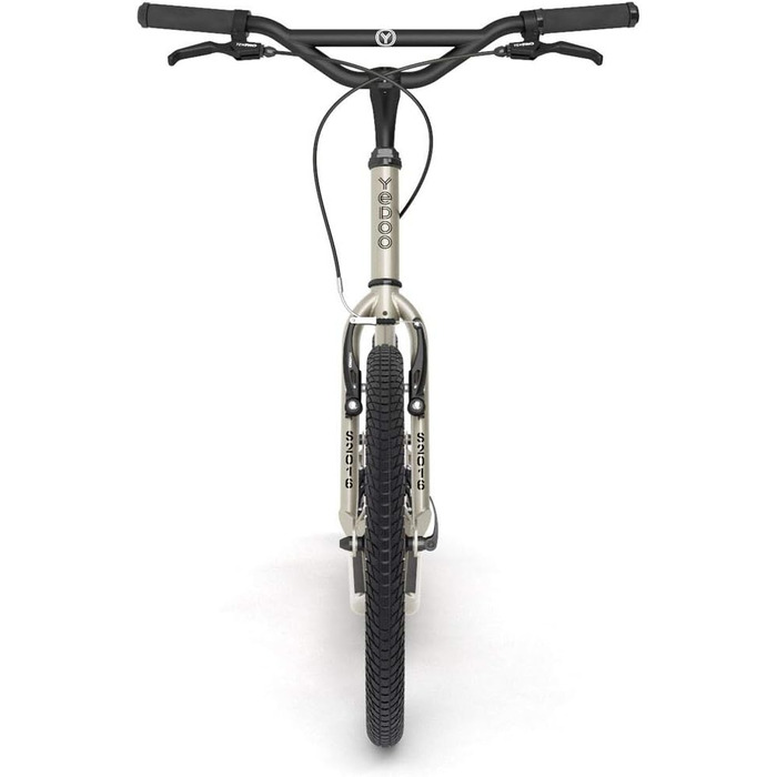 Самокат Yedoo S2016 - до 150 кг, самокат з пневматичними шинами 20/16 - для дорослих, самокат з регульованим кермом, самокат для с