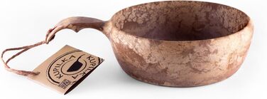 Миска KUPILKA 55 та набір KUPILKA 21 міцні для активного відпочинку та кемпінгу, коричневого кольору