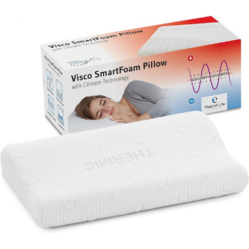 Ортопедична подушка Third of Life для водяних ліжок NINAR, в'язка подушка для шиї з піни з пам'яттю, подушка для підтримки шиї з т