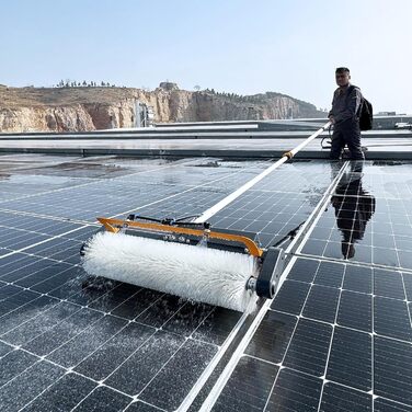 Електрична телескопічна щітка для прибирання, на воді, дозатор мила, чистка сонячних батарей, набір для миття вікон, миття вантажі