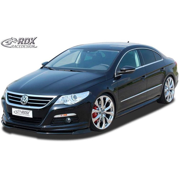 Передній спойлер RDX VARIO-X Passat CC -2012 R-Line Передня губа Передній виступ Передній спойлер Губа