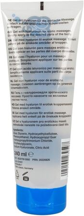 Водний гель-лубрикант KlatschNass, 240 мл