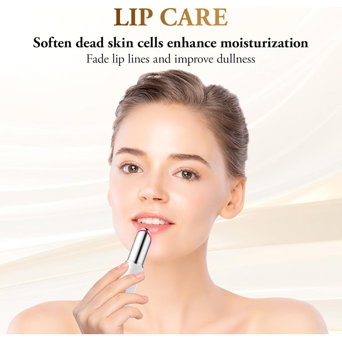 Масажер для очей, ANLAN 402 Масажер для обличчя Eye Fresher Electric EMS Face Device LED Light Therapy Масажер для обличчя для видалення темних кіл, масажер для обличчя та очей проти зморшок проти старіння Режим-2