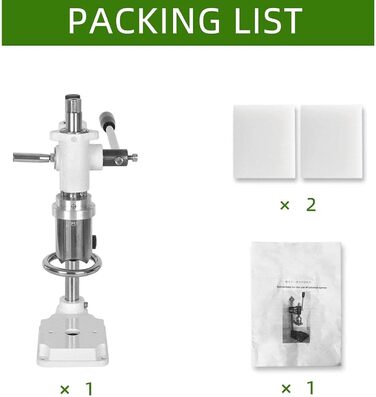 Відкривач кокосових ковпачків, ручний відкривач для кокосів з нержавіючої сталі, комерційний ручний відкривач для кокосових горіхів, ручка, що економить час і працю регульована висота, розмір відкриття 6 см, білий