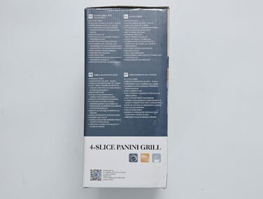 Контактний гриль Panini Grill, Бутербродниця, 2000 Вт, нержавіюча сталь з антипригарним покриттям, 180 градусів відкидний, контроль температури, ОДНОРАЗОВА УПАКОВКА., 30KLU- XXL