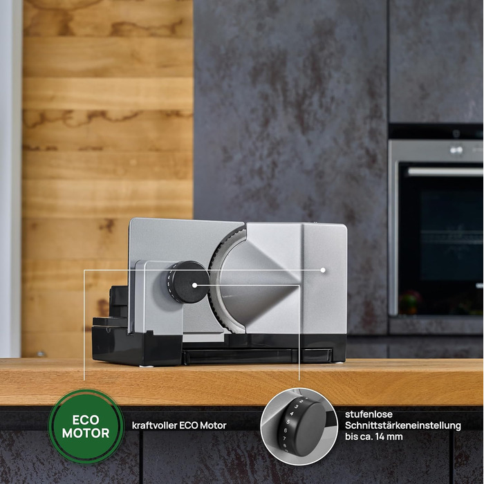 Електричний нарізувач їжі та хліборізка для лівшів, зроблено в Німеччині, 18