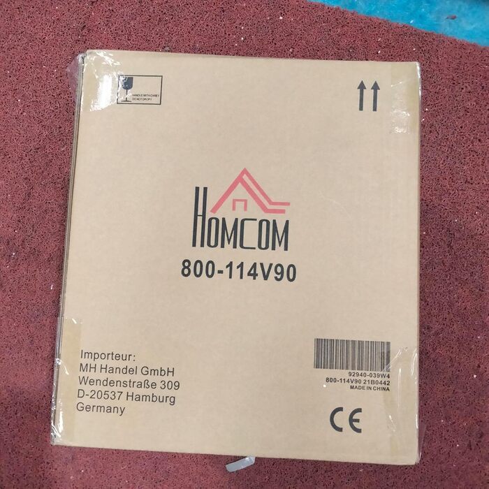 Аерофритюрниця HOMCOM 2,5 л 1300 Вт з 7 меню Кошик з антипригарним покриттям для здорового приготування їжі без олії з низьким вмістом жиру Сталь БілийЧорний 33,9 x 24,9 x 29,9 см