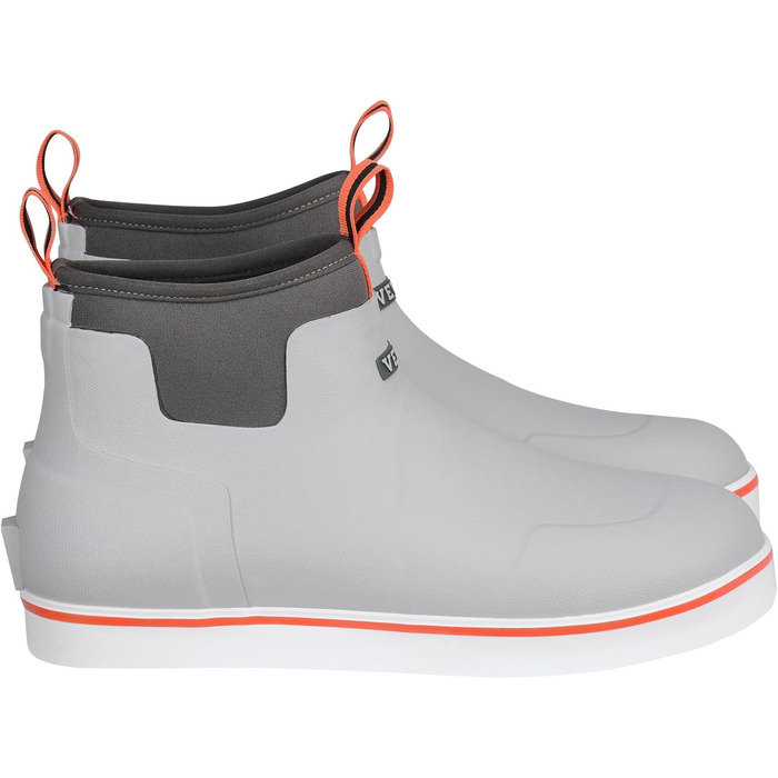 Чоловічі гумові чоботи до щиколотки VEVOR, розмір 45.5 EU, сірі