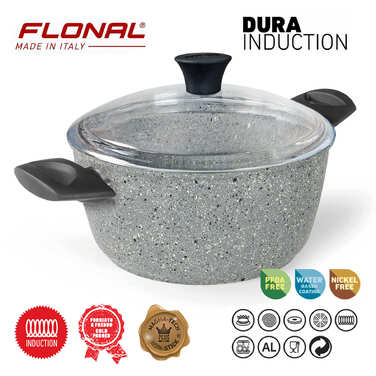 Каструля Flonal Dura Induction 2,4 л з кришкою (DUICV2030)