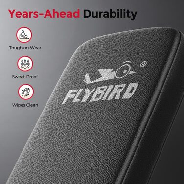 Багатофункціональна силова лава FLYBIRD, для високопродуктивних тренувань у домашньому спортзалі, складна та регульована, вантажопідйомність 360544 кг, подовжена спинка для жиму лежачи M1-363 кг