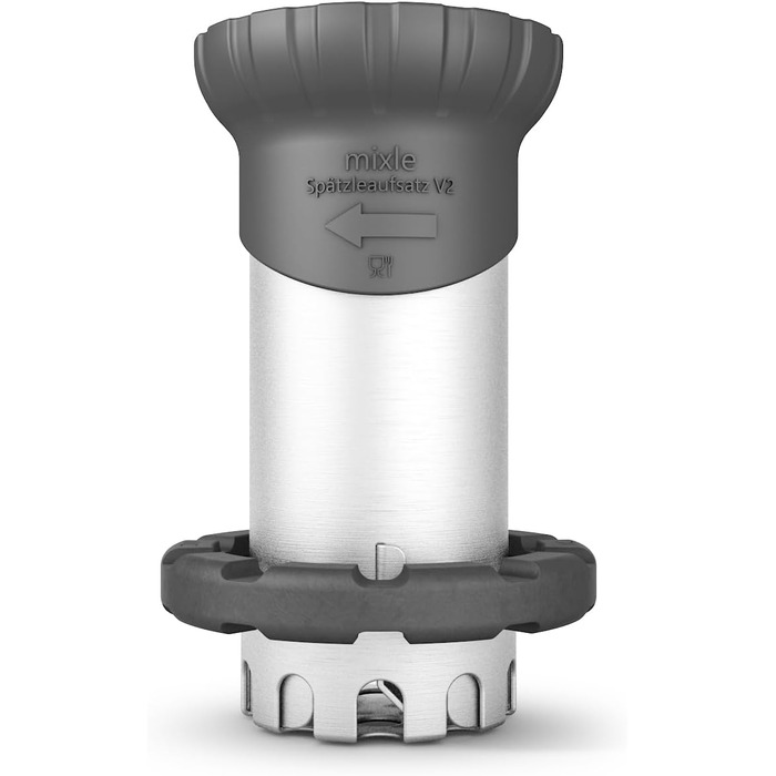 ПОКРАЩЕНА ВЕРСІЯ, сумісна з Thermomix TM6, TM5, TM31 і TM Friend, аксесуари, шпецле, виготовлена з нержавіючої сталі, дуже велика завантажувальна воронка, 2