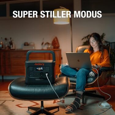 Сонячний генератор Jackery 1000 Pro із сонячною панеллю 100 Вт, електростанція потужністю 1002 Втгод із сонячними модулями, швидка зарядка змінного струму за 1,8 години, два порти PD 100 Вт, для кемпінгу та відключень електроенергії E1000 Pro100 Вт