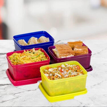 Контейнери для холодильника Tupperware Square Keep Tab 500 мл, 4 шт.