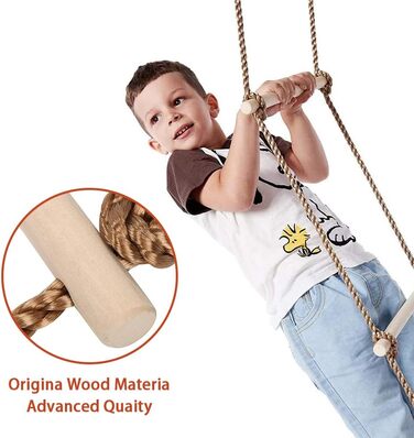 Багатофункціональна гойдалка-трапеція,Трапеція з пластиковими кільцями,Багатофункціональна дитяча дерев'яна трапеція,Трапеція з кі