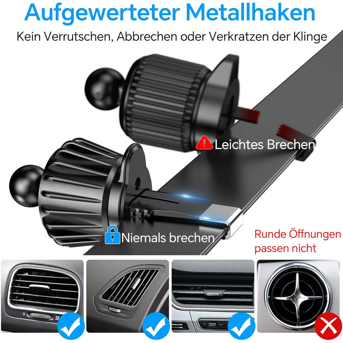 Автомобільний тримач мобільного телефону для MagSafe автомобільний тримач 20 Сильний магніт Магнітний тримач мобільного телефону а