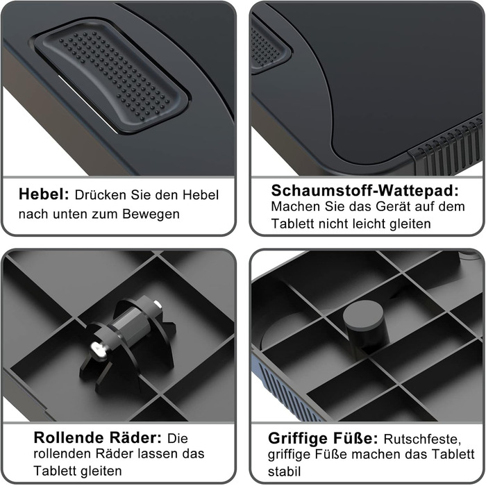 Розсувна дошка підкладка під кавоварку підставка повністю автоматична кавоварка, висувна дошка для Monsieur Cuisine Connect Smart Trend, Thermomix, Wunderpeeler, кухонний комбайн Lidl.