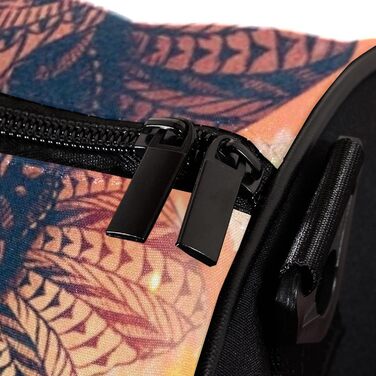 Спортивна сумка, маленька дорожня сумка, сумка для йоги, барвисті смугасті слони, сумка для фітнесу на відкритому повітрі, ручна поклажа