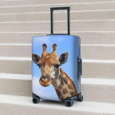 Чохол для валізи Giraffe, міцний захист для багажу розміром 45.7-81.3 см, XL, Чорний