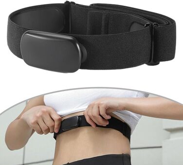 Велосипедний пульсометр ANT та 4.0, сумісний з пристроями Garmin, водонепроникний за стандартом IP67, підтримує безліч сторонніх програм