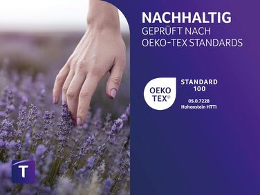 Ортопедичний матрац Traumnacht із 7 зонами та пружинами кишенькової форми, рівень жорсткості 3 (H3), 100 x 200 см, сертифікований Oeko-Tex, виготовлений відповідно до німецьких стандартів якості, 100 x 200 см, 16 см